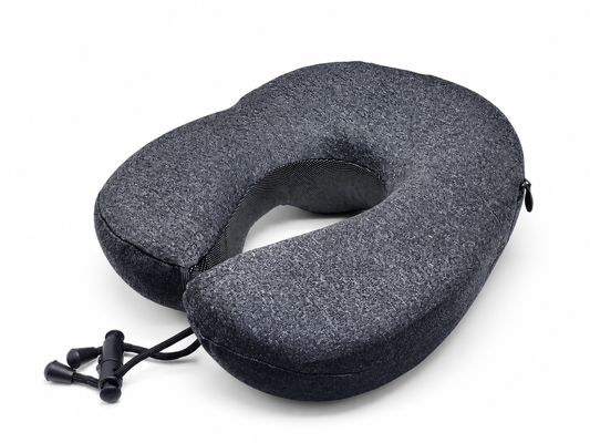 Kit Coussin de Voyage avec Masque et Bouchons d’Oreille