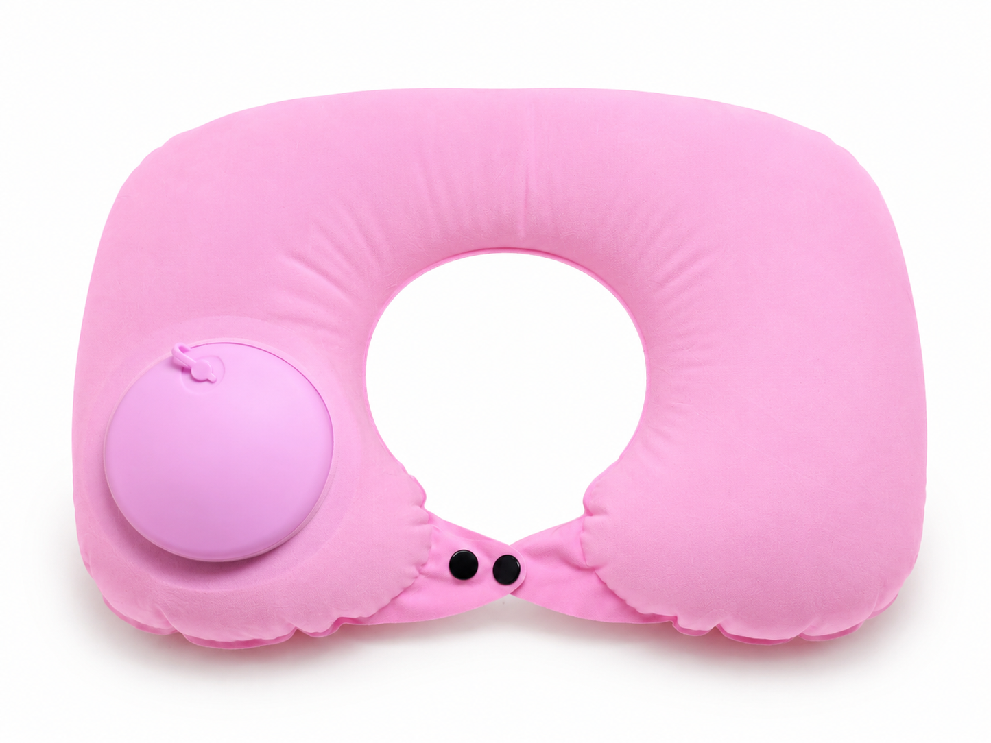Coussin de Voyage Gonflable avec Pompe Intégrée