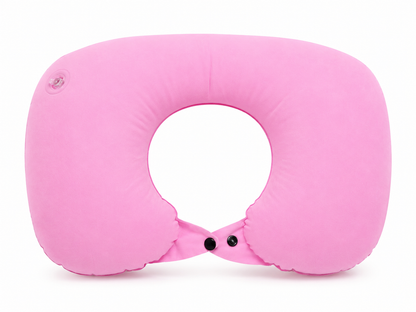 Coussin de Voyage Gonflable avec Pompe Intégrée