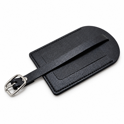 Étiquette de bagage simili cuir – Porte-adresse valise 10 couleurs