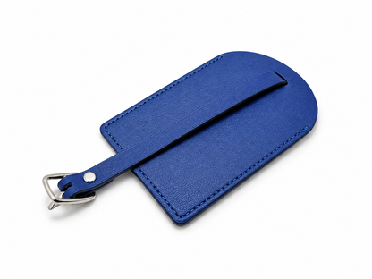 Étiquette de bagage simili cuir – Porte-adresse valise 10 couleurs