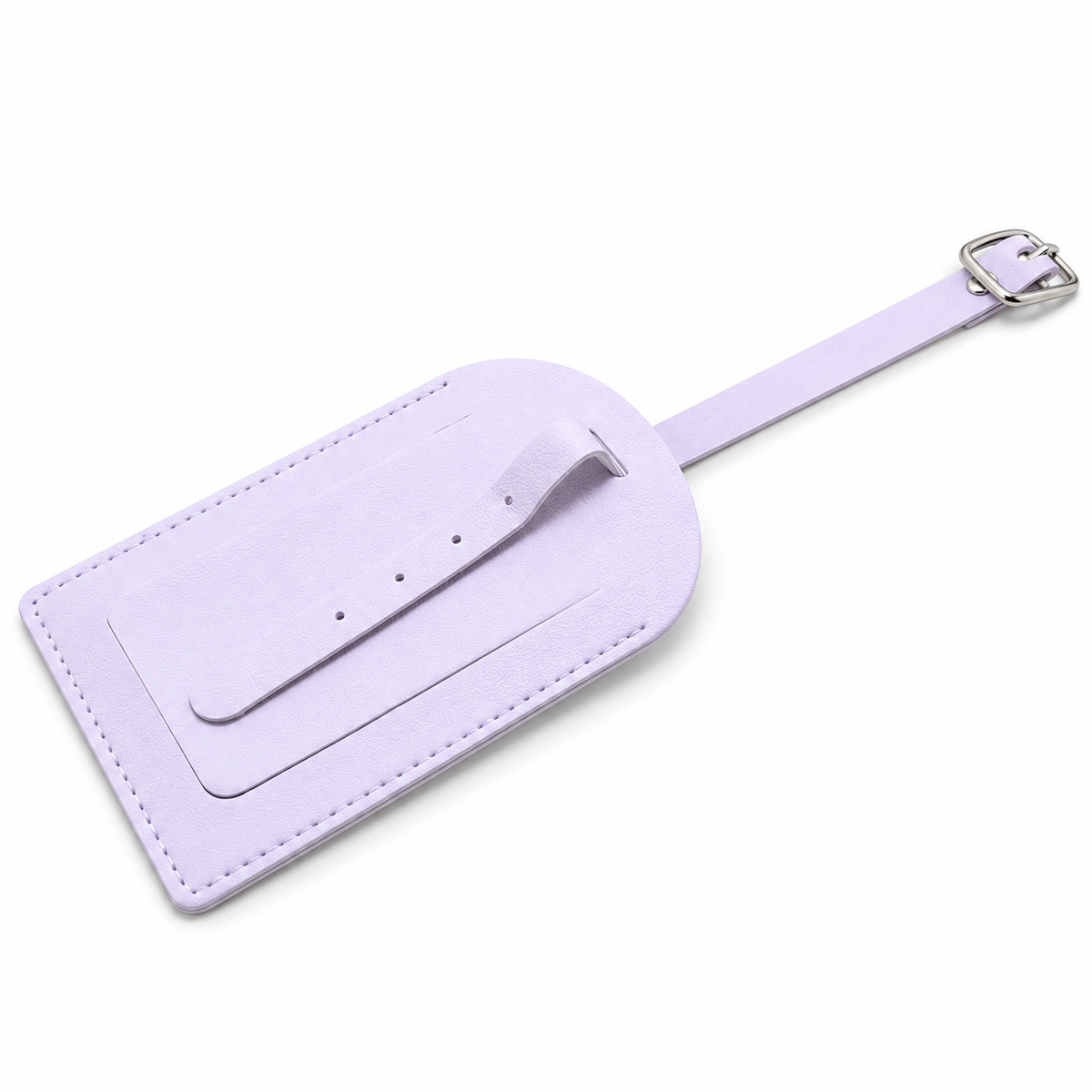 Étiquette de bagage simili cuir – Porte-adresse valise 10 couleurs