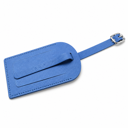 Étiquette de bagage simili cuir – Porte-adresse valise 10 couleurs