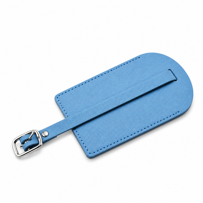 Étiquette de bagage simili cuir – Porte-adresse valise 10 couleurs