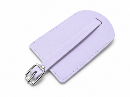 Étiquette de bagage simili cuir – Porte-adresse valise 10 couleurs