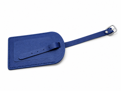 Étiquette de bagage simili cuir – Porte-adresse valise 10 couleurs