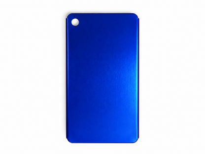 Étiquette de voyage en métal avec câble acier – 8 couleurs