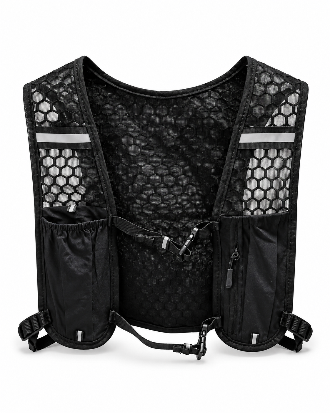 Gilet de course à pied léger avec poches