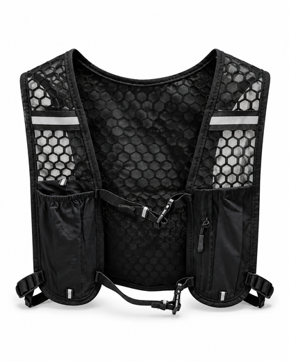 Gilet de course à pied léger avec poches