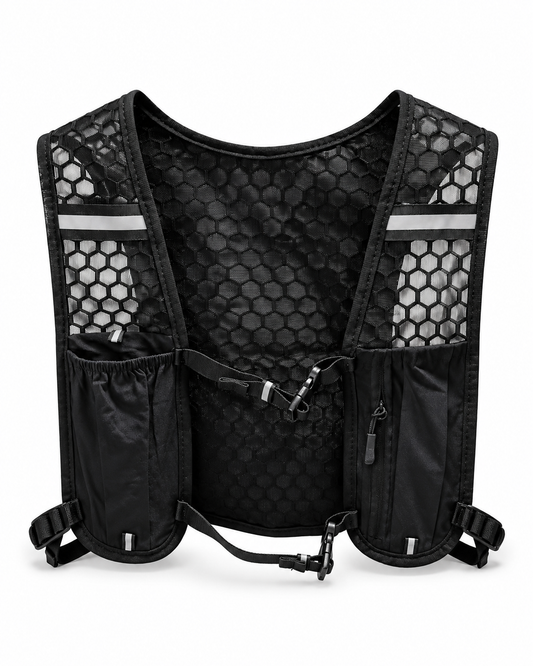 Gilet de course à pied léger avec poches