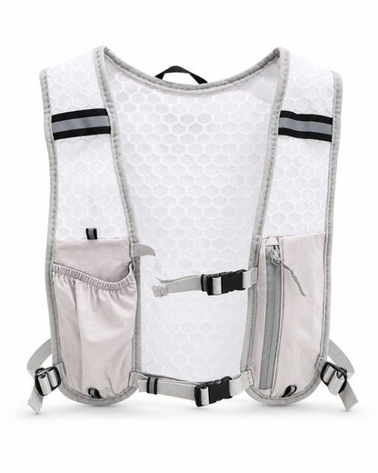Gilet de course à pied léger avec poches