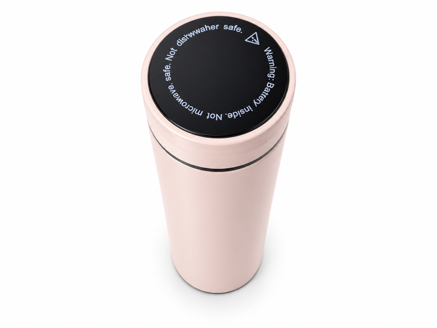 Gourde isotherme 480ml inox avec thermomètre tactile et filtre à thé