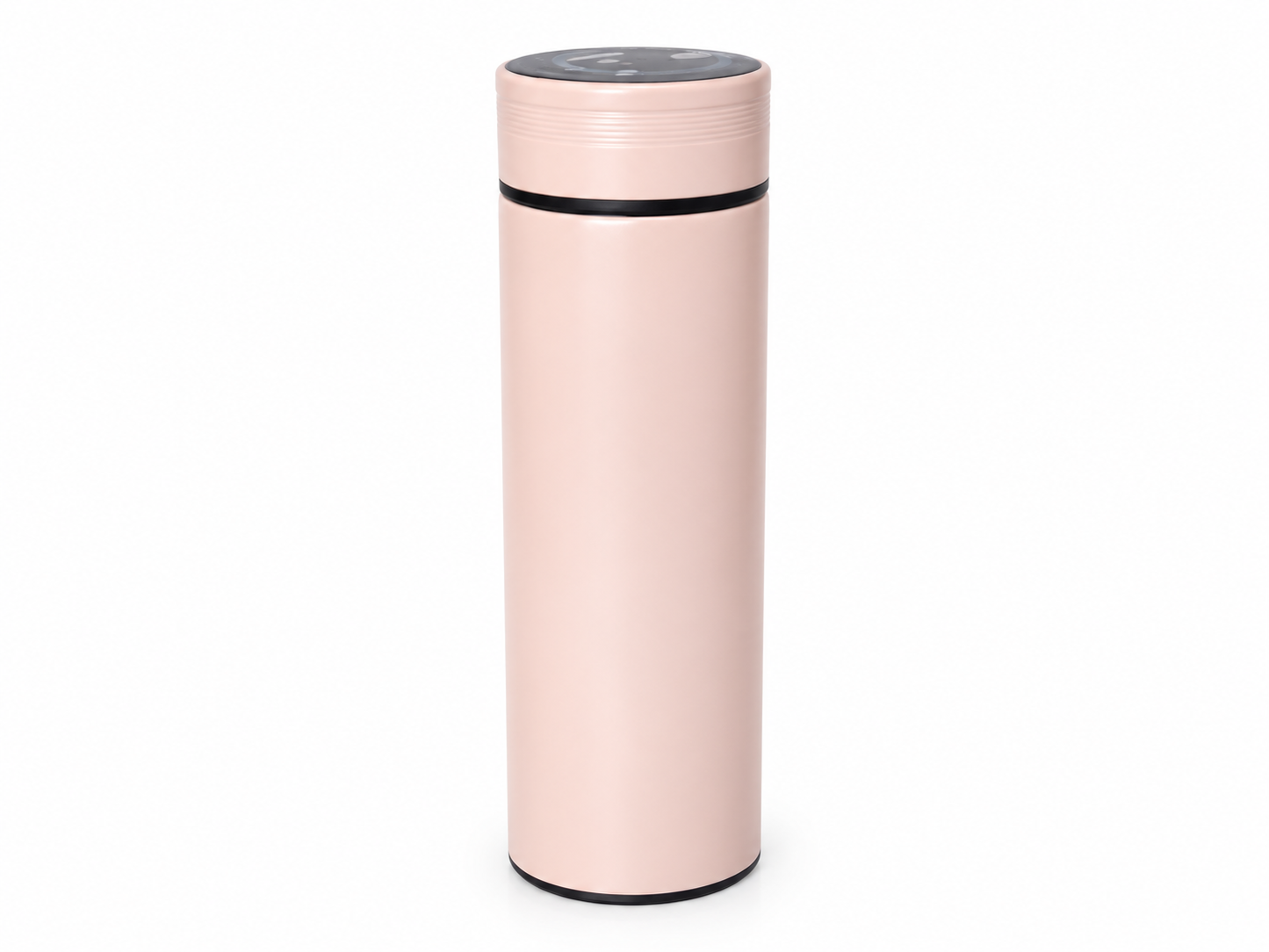 Gourde isotherme 480ml inox avec thermomètre tactile et filtre à thé