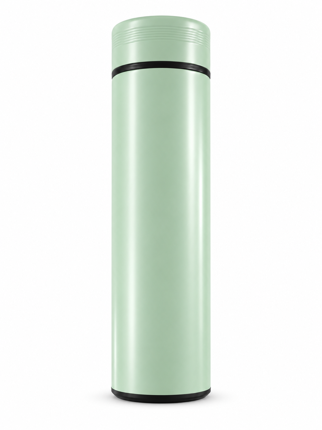 Gourde isotherme 480ml inox avec thermomètre tactile et filtre à thé