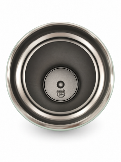 Gourde isotherme 480ml inox avec thermomètre tactile et filtre à thé