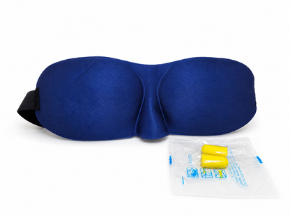 Kit masque de sommeil et bouchons d’oreilles de voyage