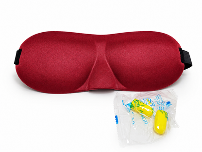 Kit masque de sommeil et bouchons d’oreilles de voyage