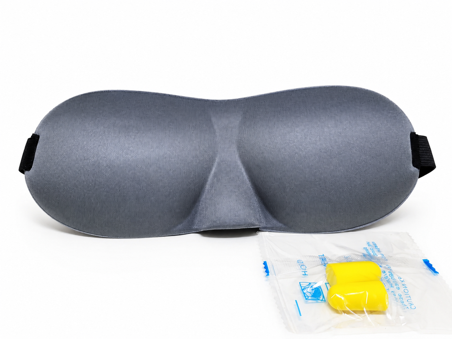 Kit masque de sommeil et bouchons d’oreilles de voyage