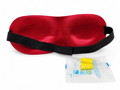 Kit masque de sommeil et bouchons d’oreilles de voyage