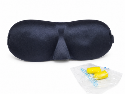 Kit masque de sommeil et bouchons d’oreilles de voyage