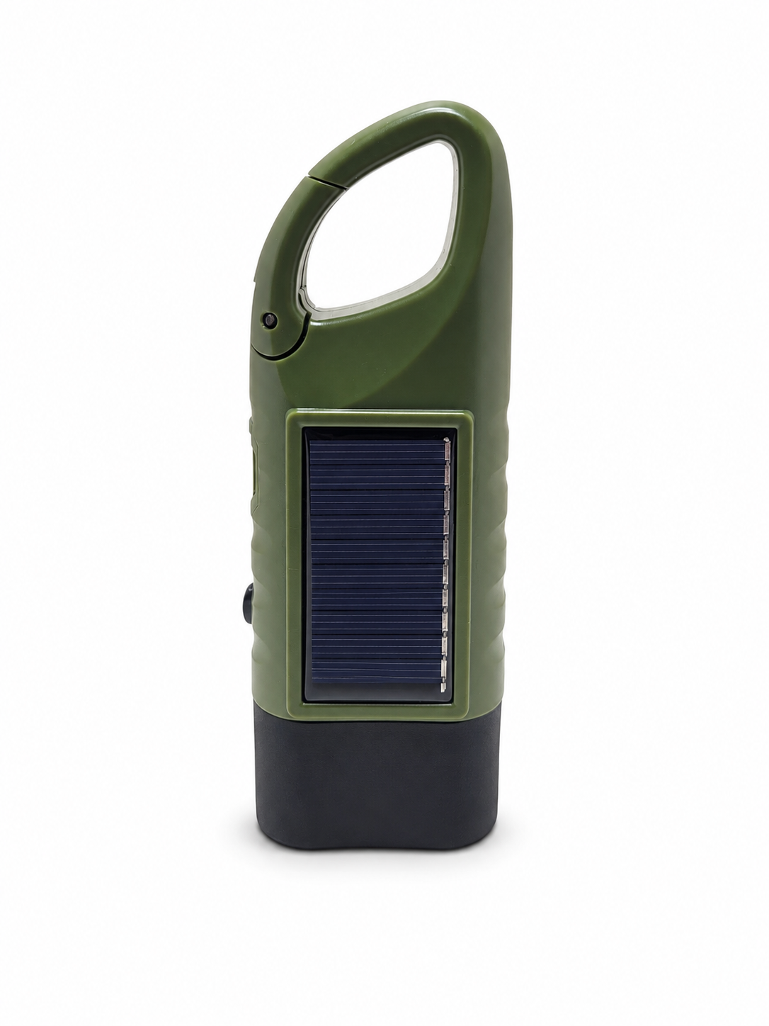 Lampe LED rechargeable solaire dynamo USB-C avec crochet