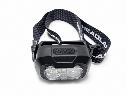Lampe frontale LED 500 lumens rechargeable légère - 4 coloris