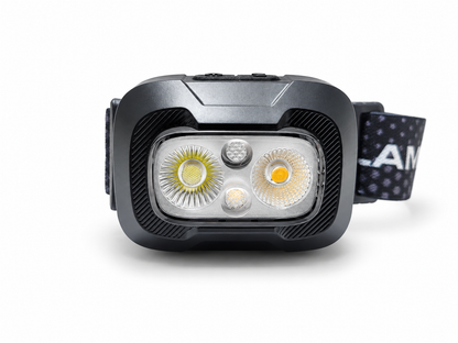 Lampe frontale LED 500 lumens rechargeable légère - 4 coloris