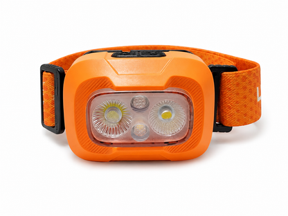 Lampe frontale LED 500 lumens rechargeable légère - 4 coloris