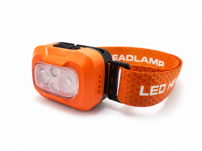 Lampe frontale LED 500 lumens rechargeable légère - 4 coloris