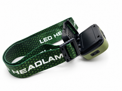 Lampe frontale LED 500 lumens rechargeable légère - 4 coloris