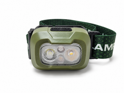 Lampe frontale LED 500 lumens rechargeable légère - 4 coloris