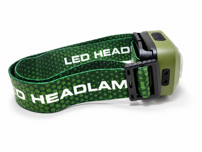 Lampe frontale LED 500 lumens rechargeable légère - 4 coloris