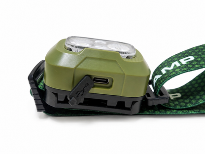 Lampe frontale LED 500 lumens rechargeable légère - 4 coloris