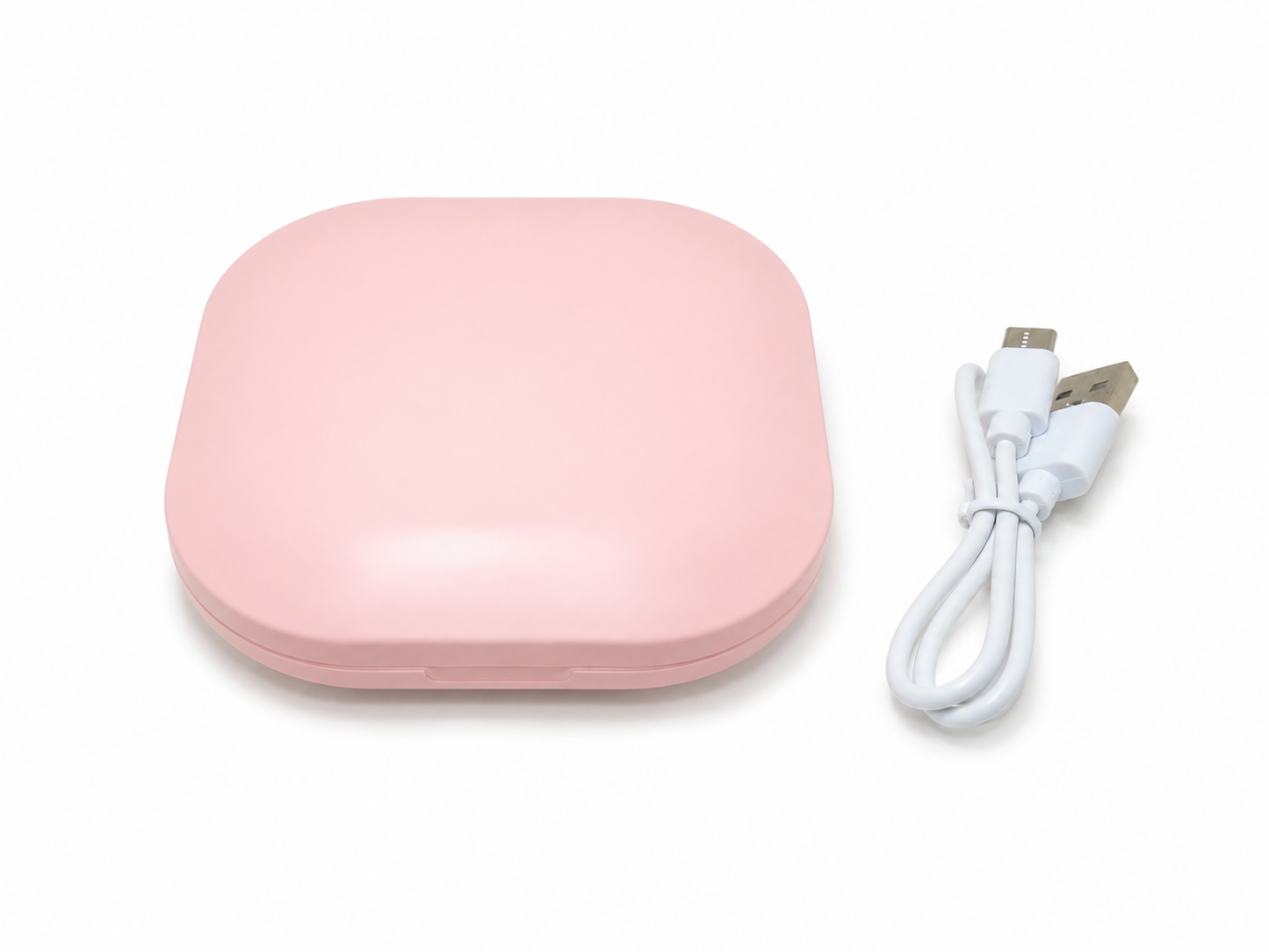 Miroir LED maquillage compact rechargeable – 3 couleurs