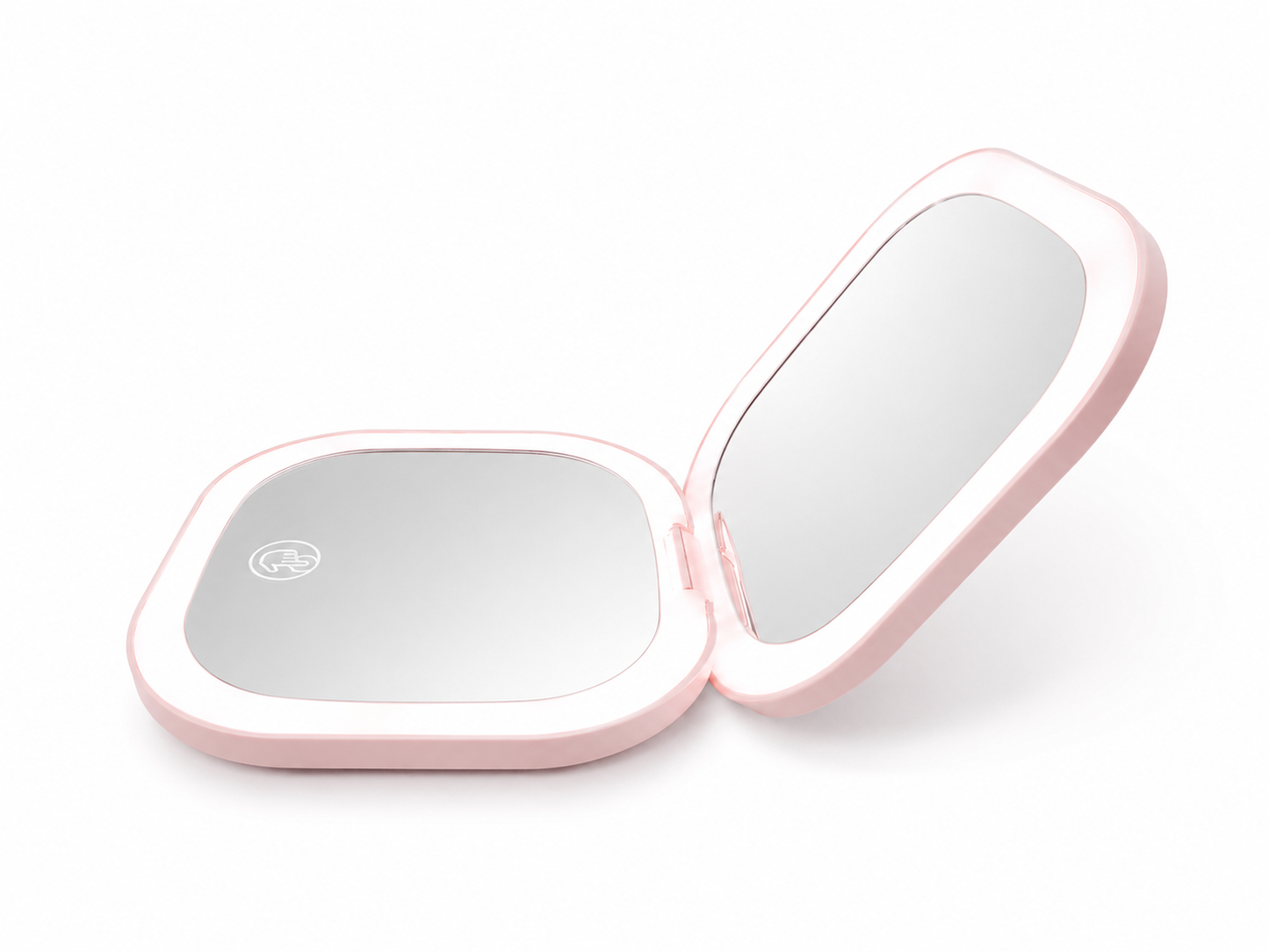 Miroir LED maquillage compact rechargeable – 3 couleurs