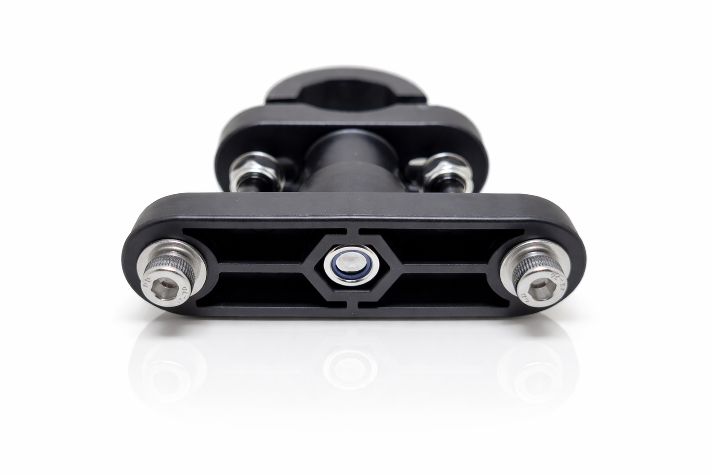 Porte-bidon vélo universel noir en polycarbonate vue accessoire boucle