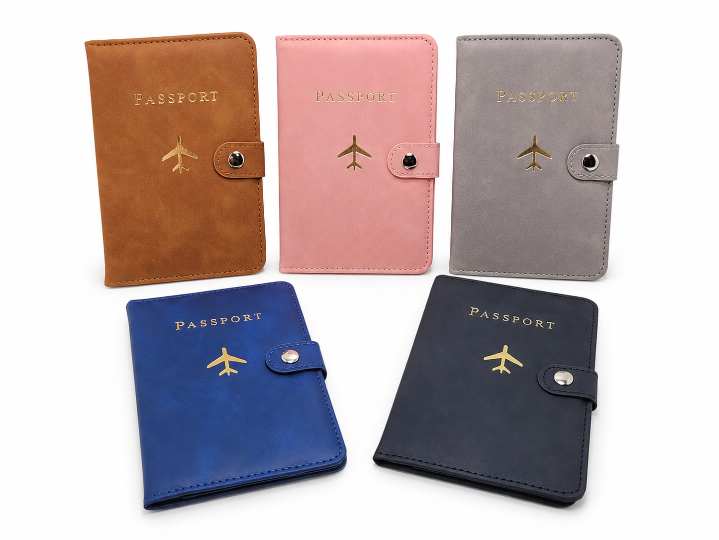 Porte passeport de voyage – 5 couleurs