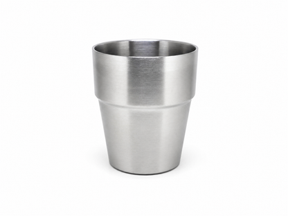 Tasse inox double paroi 300 ml – acier inoxydable 304 brossé