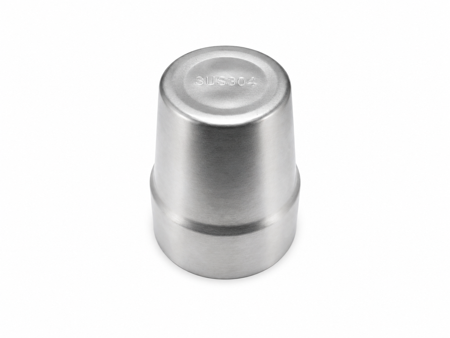 Tasse inox double paroi 300 ml – acier inoxydable 304 brossé
