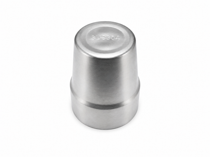 Tasse inox double paroi 300 ml – acier inoxydable 304 brossé