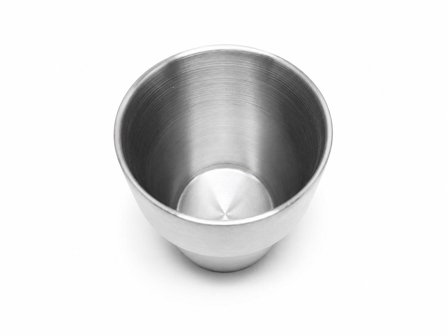 Tasse inox double paroi 300 ml – acier inoxydable 304 brossé