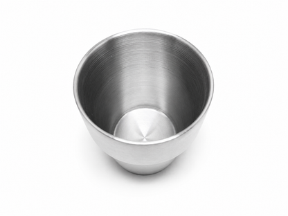 Tasse inox double paroi 300 ml – acier inoxydable 304 brossé