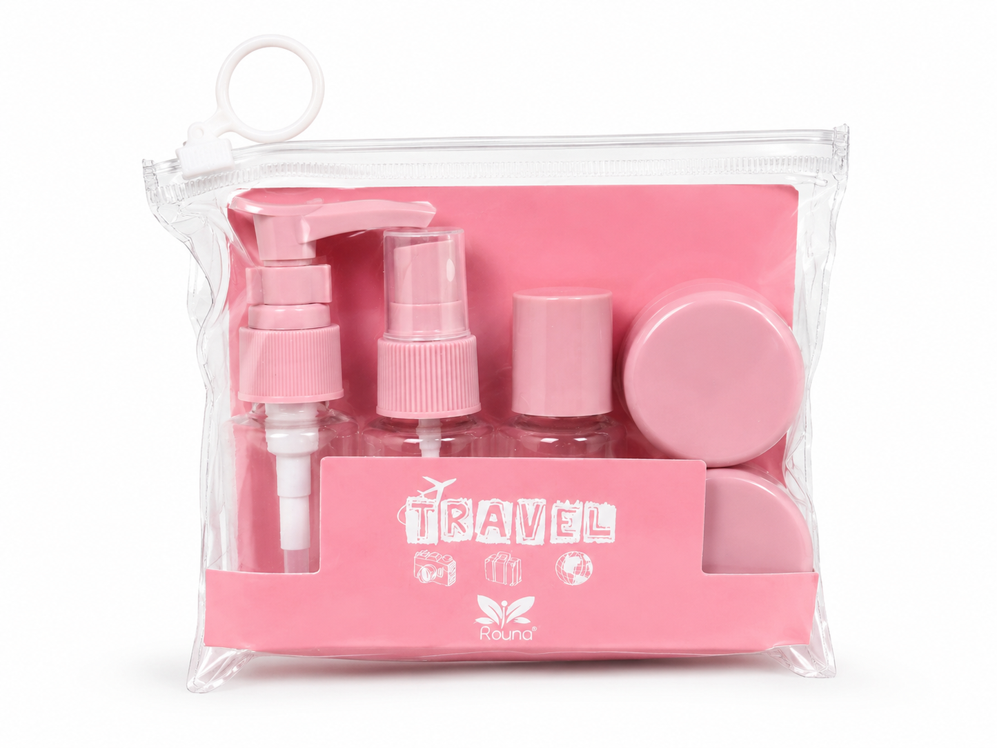 Trousse de Toilette Voyage Cabine – Kit Flacons Avion