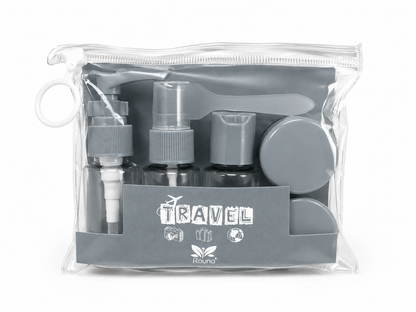 Trousse de Toilette Voyage Cabine – Kit Flacons Avion