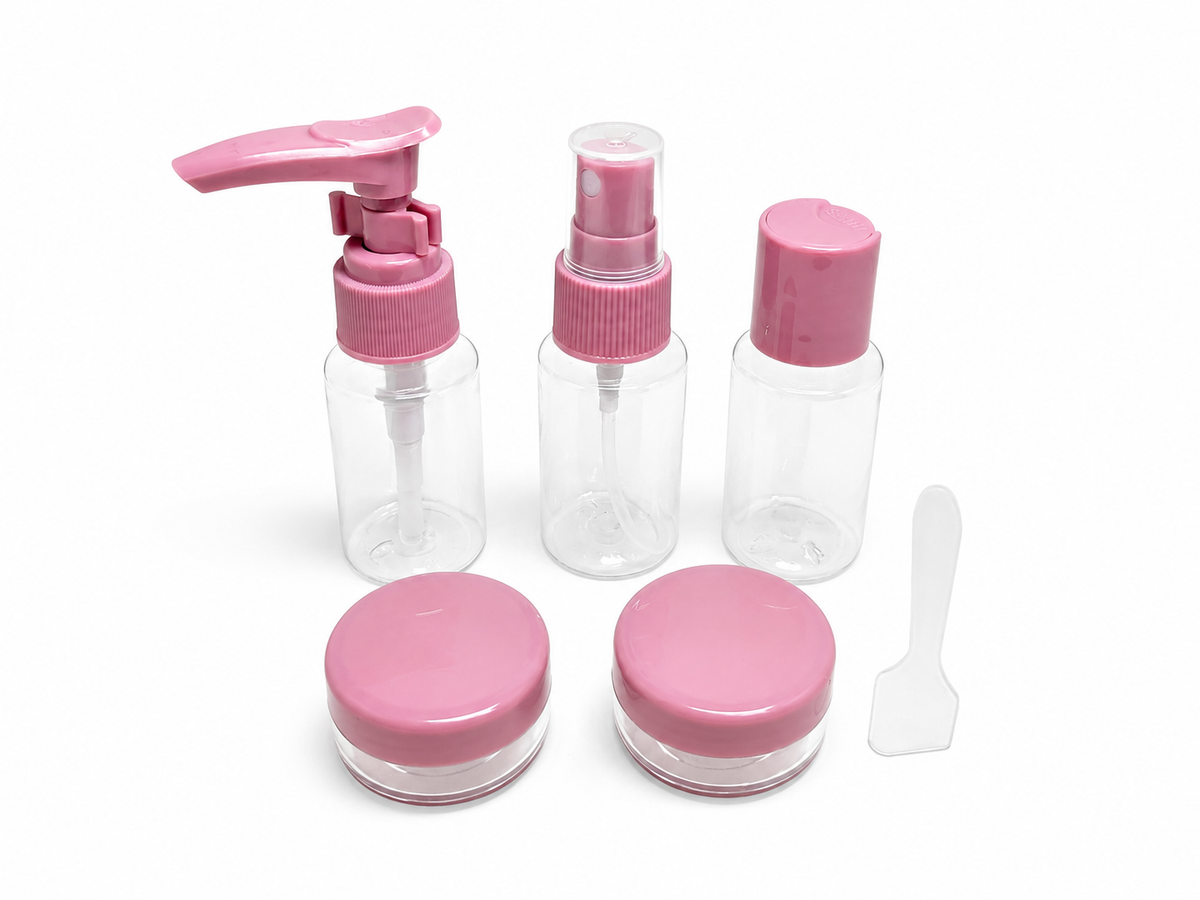Trousse de Toilette Voyage Cabine – Kit Flacons Avion