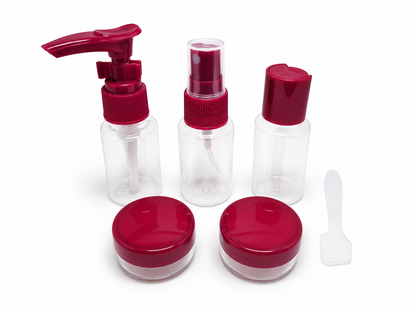 Trousse de Toilette Voyage Cabine – Kit Flacons Avion