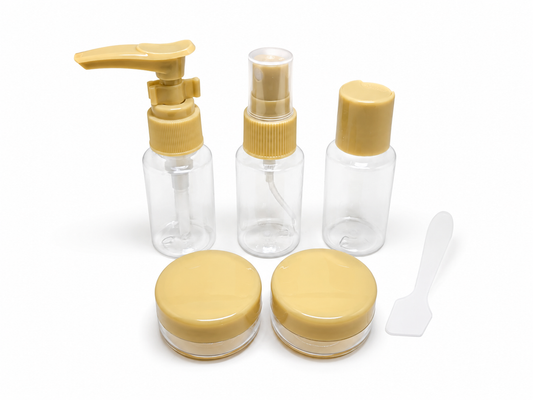 Trousse de Toilette Voyage Cabine – Kit Flacons Avion