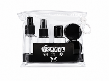 Trousse de Toilette Voyage Cabine – Kit Flacons Avion