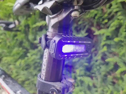 Éclairage Vélo LED Rechargeable à Clips